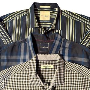 Tommy Bahama long sleeve, button up, extra large